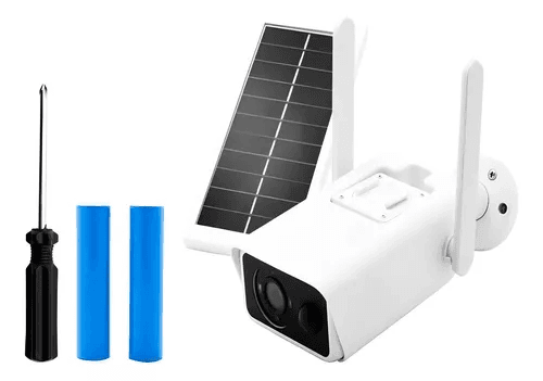 Câmera de Segurança p/ Exterior Recarregável com Luz Solar Wi-Fi FullHD Resistente a Água 5