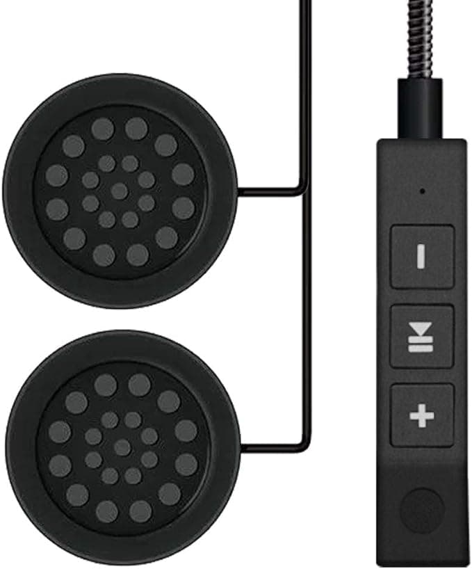 FONE OUVIDO CAPACETE MOTO sem Fio Bluetooth Hi-Fi Viva voz Gps Musicas 3