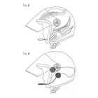 FONE OUVIDO CAPACETE MOTO sem Fio Bluetooth Hi-Fi Viva voz Gps Musicas 5