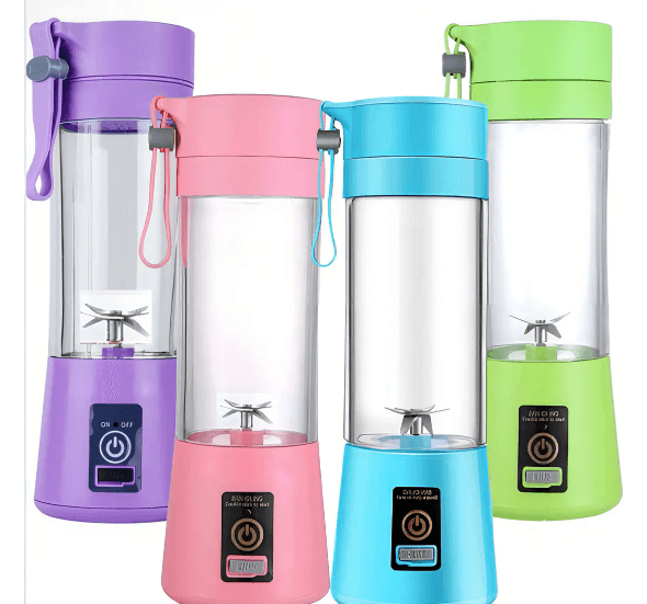 Mini Liquidificador Portátil Recarregável Bivolt - (Cores Sortidas) 6