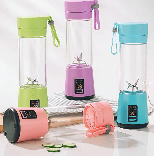 Mini Liquidificador Portátil Recarregável Bivolt - (Cores Sortidas) 7