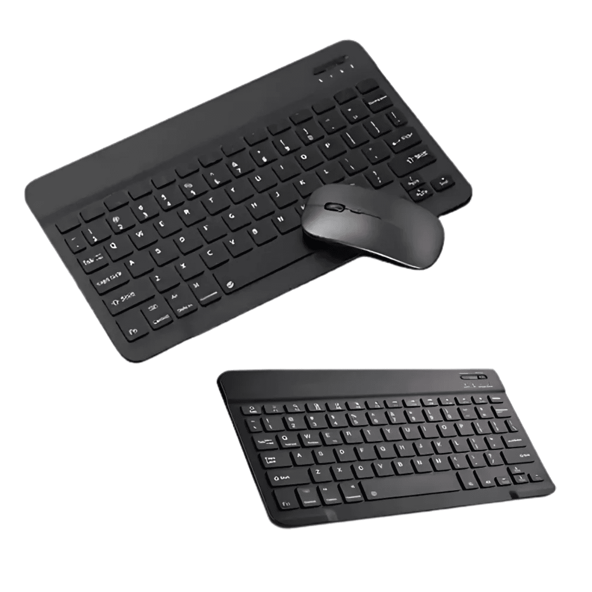 Kit Fone de Ouvido + Conjunto Teclado e Mouse Sem Fio 6