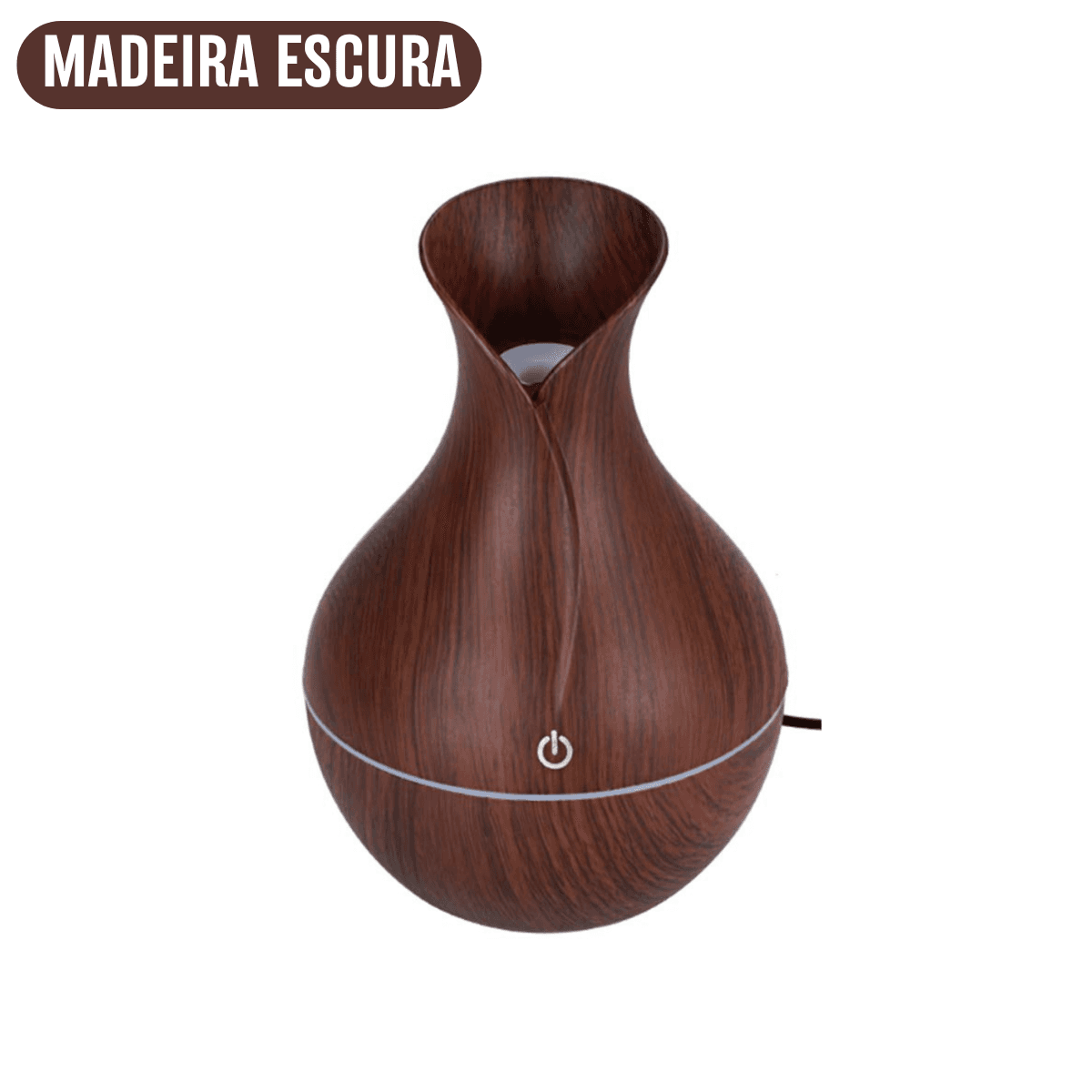 Umidificador de Ar com Difusor de Aromas e Iluminação Bivolt 13