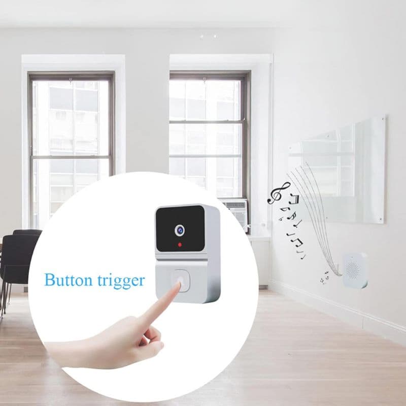 Campainha de vídeo inteligente WIFI com visão noturna com App Premium Bivolt 3