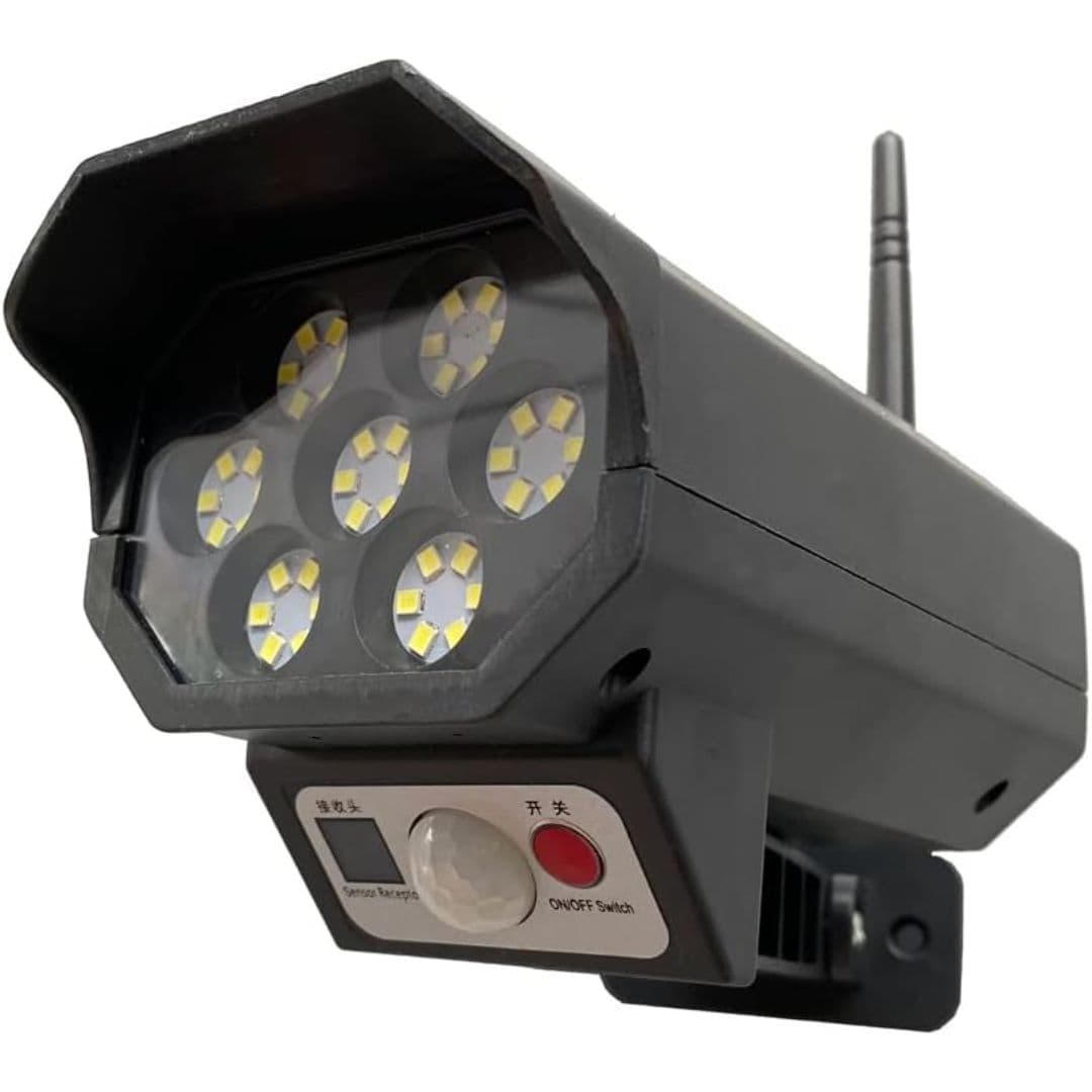 Luminária Solar com Câmera Falsa e Sensor de Movimento. 3